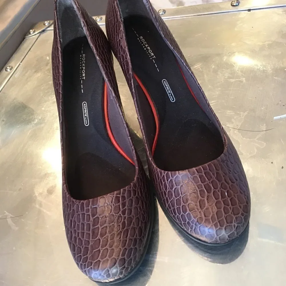 Rockport crocodile chocolate